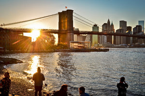 Tour- Brooklyn Bridge al tramonto
